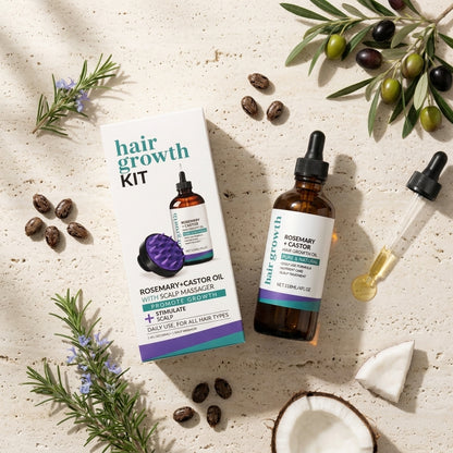 Rosemary & Castor Oil Hair Growth Kit