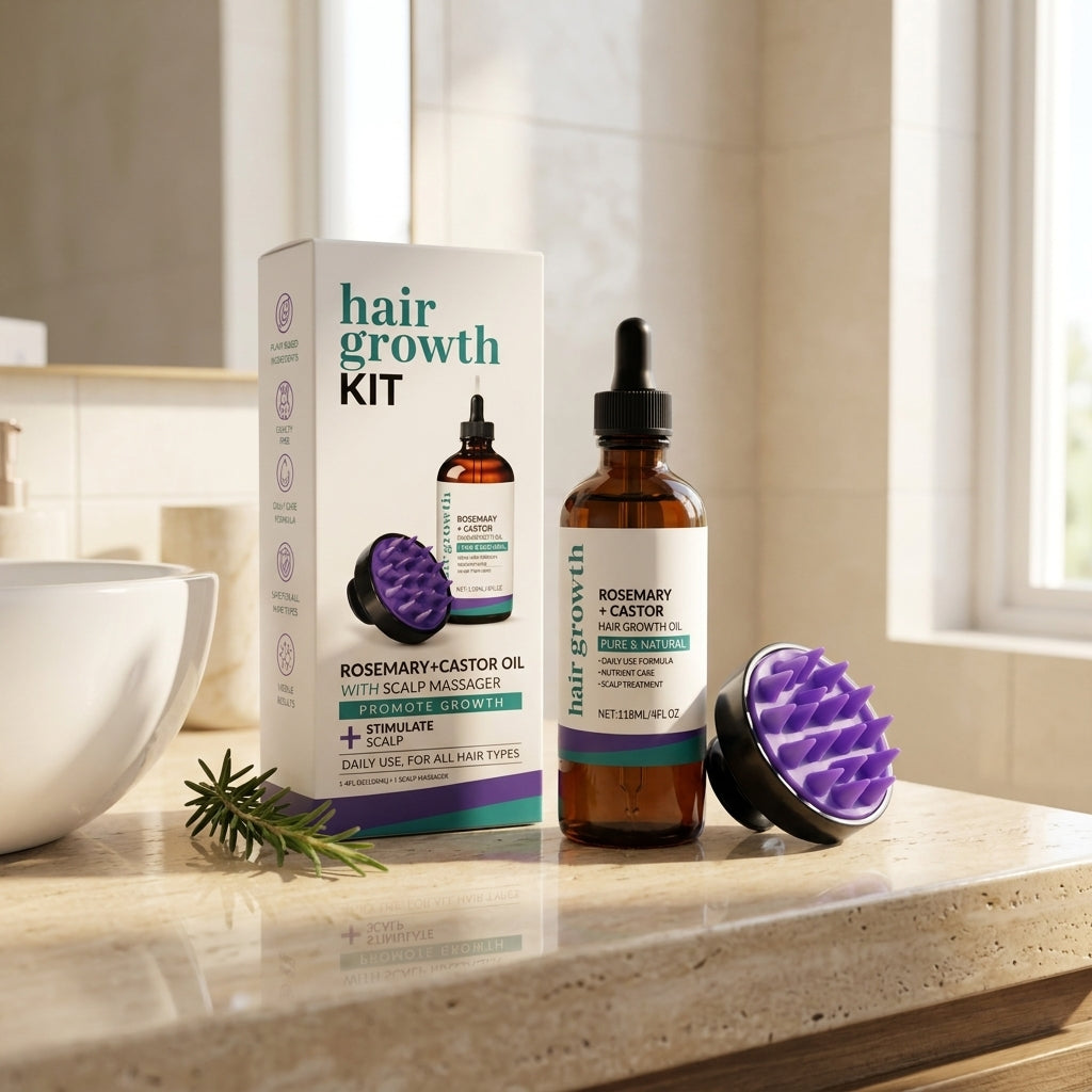 Rosemary & Castor Oil Hair Growth Kit